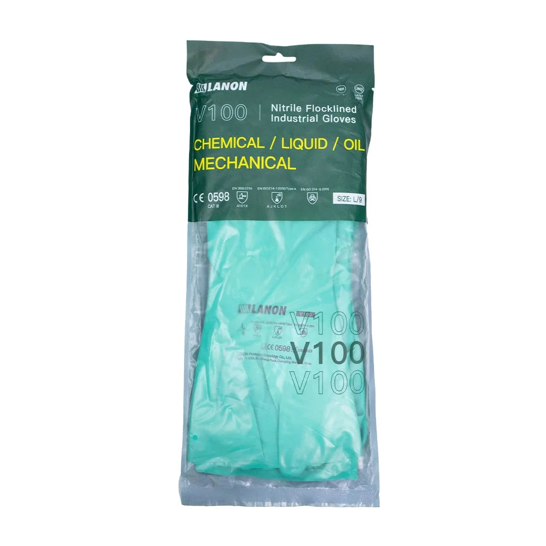 ถุงมือเซฟตี้ Lanon gloves model V100