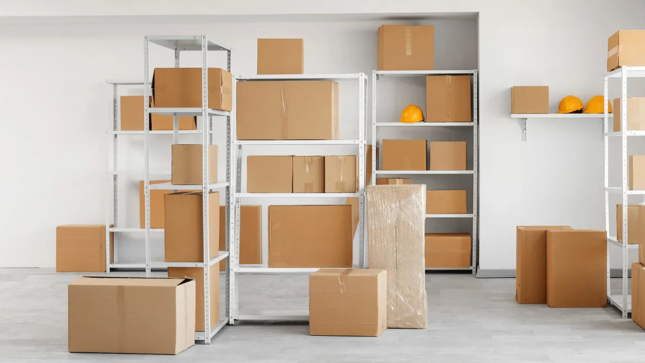 ชั้นวางของเหล็ก