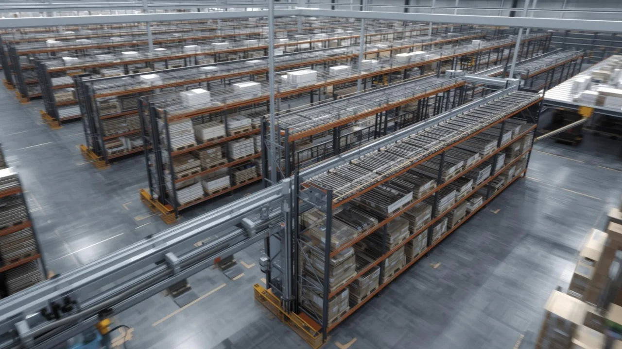 จัดระเบียบอะไหล่และชิ้นส่วนด้วย ชั้นวาง แบบไหนหาง่ายที่สุด