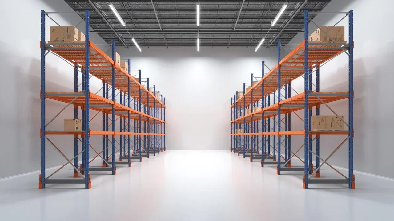 จุดเด่นของ Drive-In Racking ในคลังสินค้าที่มีสินค้าชนิดเดียวปริมาณมาก