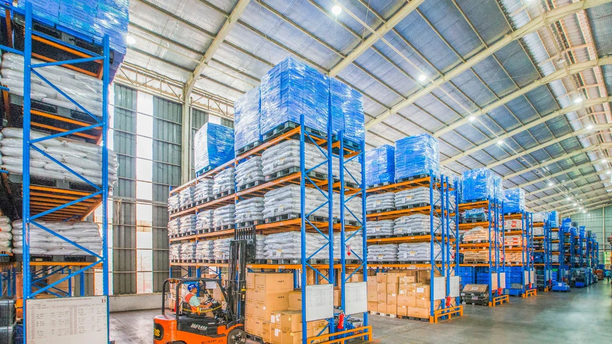 บริการติดตั้ง Rack สำหรับโรงงานผลิตสินค้า อะไหล่ อาหาร เครื่องดื่ม และธุรกิจ E-Commerce