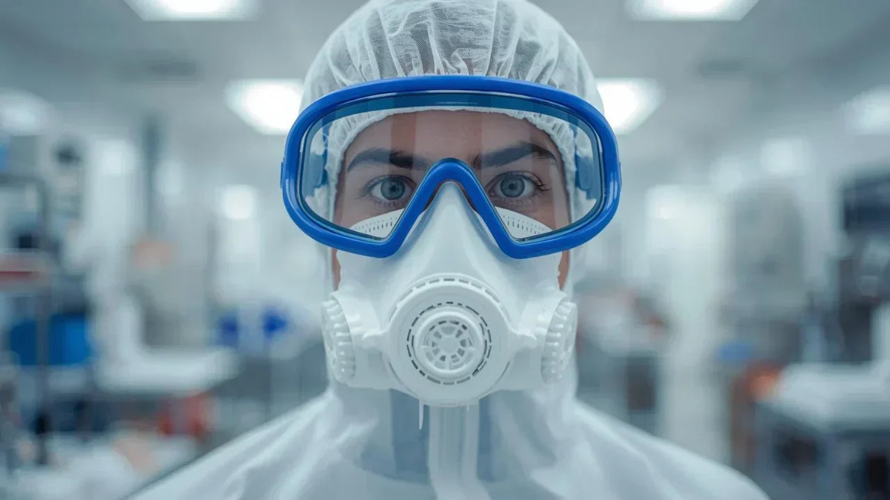 ถ้าทำงานกับแอมโมเนีย ควรใช้หน้ากากกันสารเคมีแบบใด