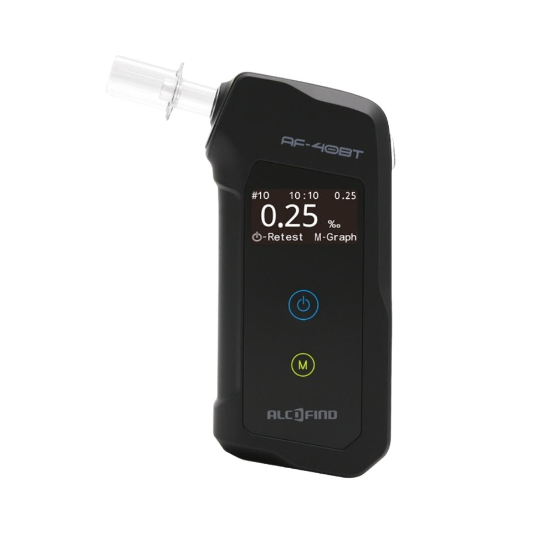 เครื่องวัดระดับแอลกอฮอล์ Alcotec รุ่น AF-40BT