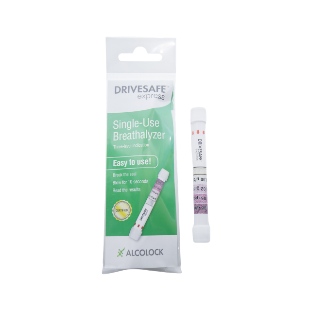Drivesafe เครื่องเป่าแอลกอฮอล์ขนาดพกพา